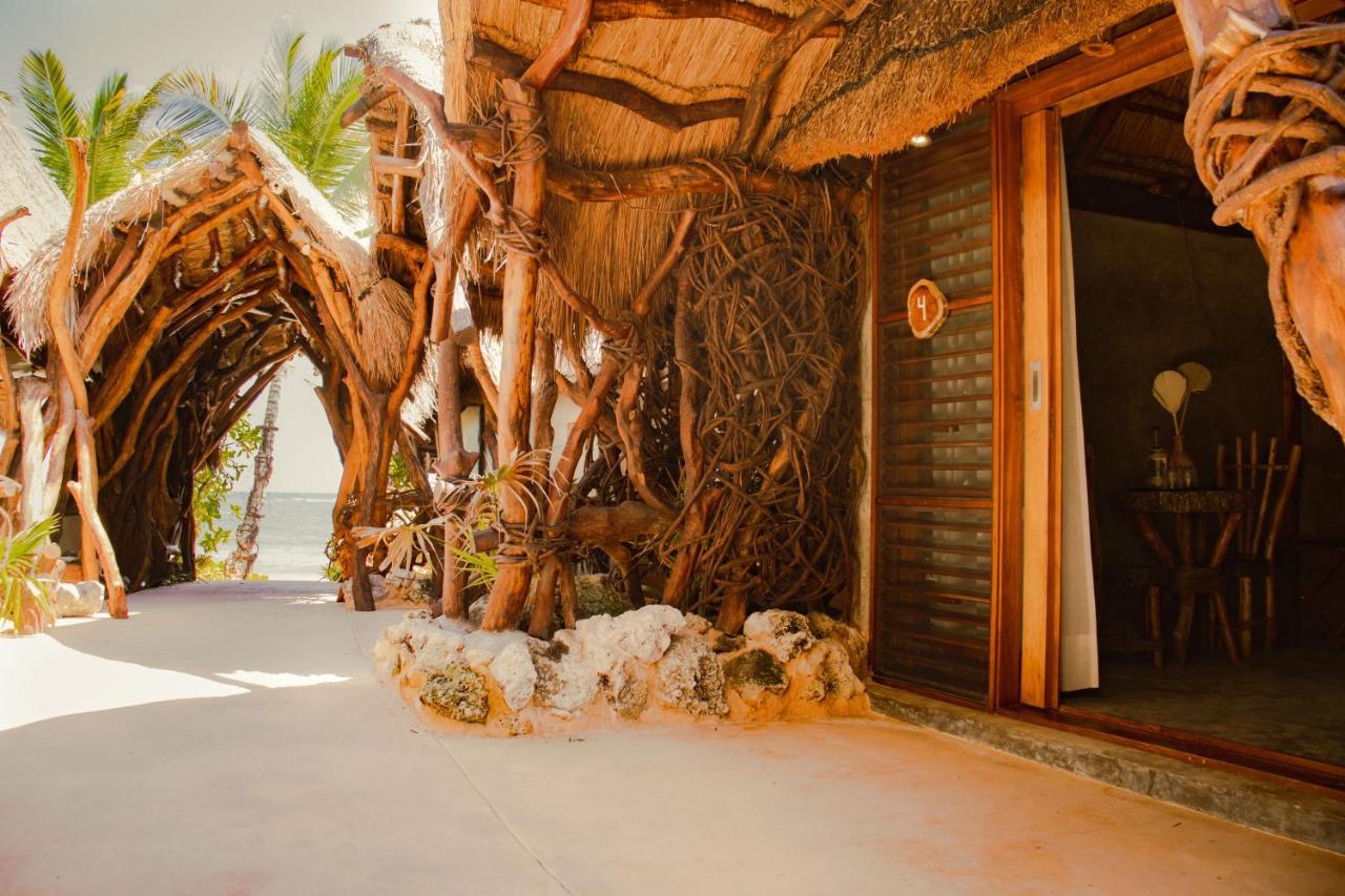 Cabanas Playa Condesa Tulum Kültér fotó