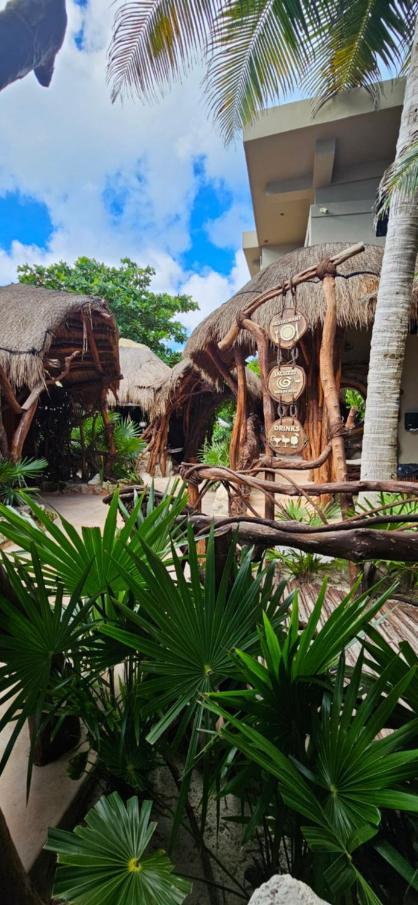 Cabanas Playa Condesa Tulum Kültér fotó