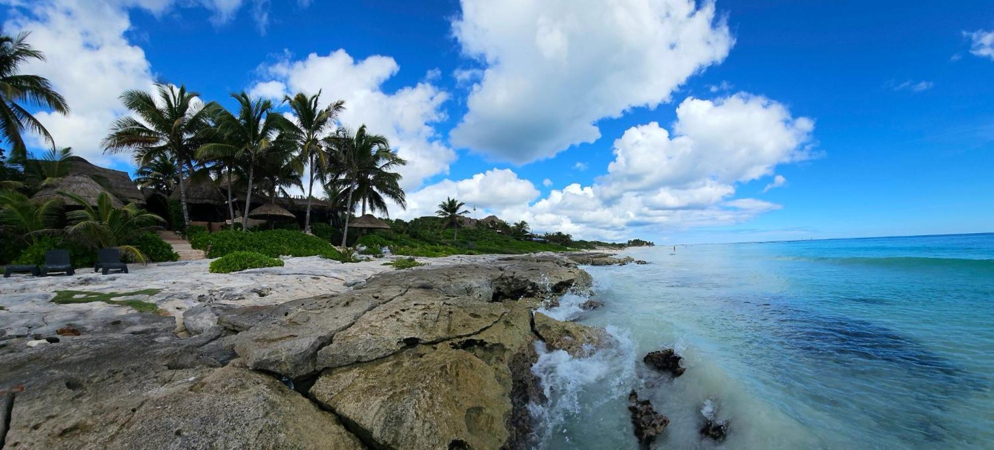 Cabanas Playa Condesa Tulum Kültér fotó