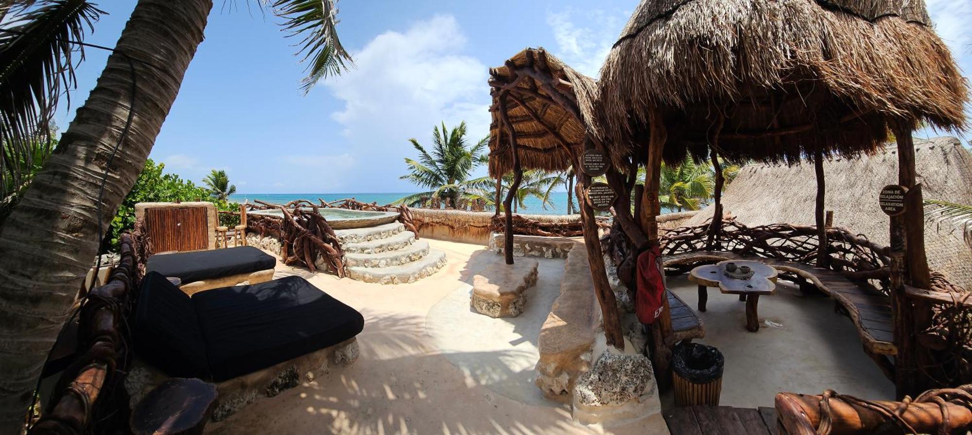 Cabanas Playa Condesa Tulum Kültér fotó